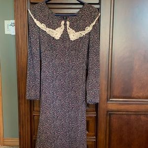 Vintage flower prairie dress